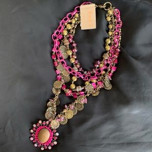 NEW Treska 5 Strand / Tier Necklace